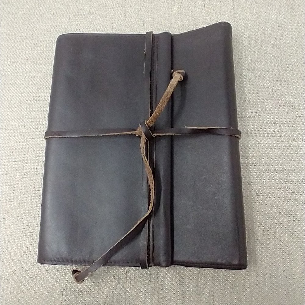 BROWN LEATHER JOURNAL/NOTEBOOK COVER
